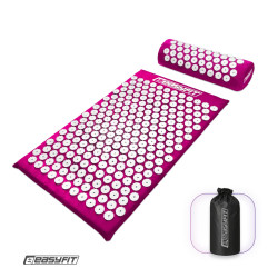 Масажний килимок EasyFit з подушкою (аплікатор Кузнєцова) + чохол Фіолетовий Масажний килимок EasyFit з подушкою (аплікатор Кузнєцова) + чохол Фіолетовий