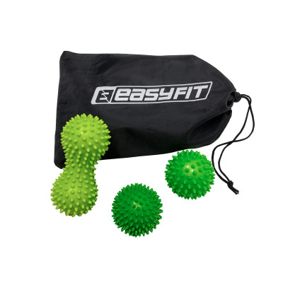 Набір для масажу та МФР EasyFit PVC Set-3 у сумочці Набір для масажу та МФР EasyFit PVC Set-3 у сумочці