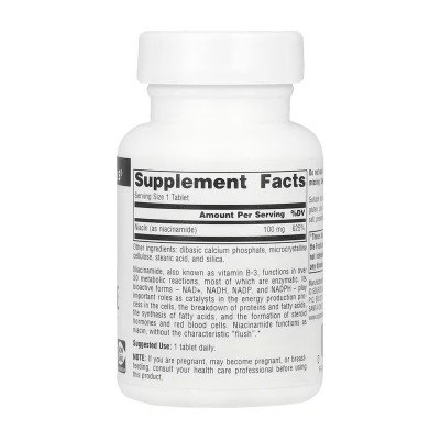 Niacinamide B-3 100 mg - 100 tabs