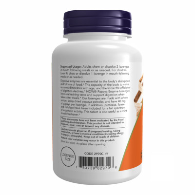 Papaya Enzyme - 180 tabs Papaya Enzyme - 180 tabs