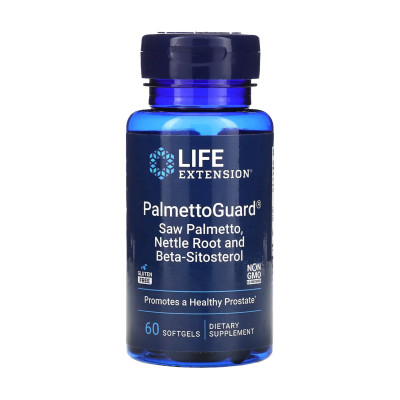 PalmettoGuard® Saw Palmetto/Nettle Root Formula with Beta-Sitosterol - 60 softgels PalmettoGuard® Saw Palmetto/Nettle Root Formula with Beta-Sitosterol - 60 softgels