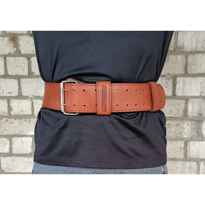 Пояс атлетичний EasyFit DeciBelt (шкіра) коричневий 2XL Пояс атлетичний EasyFit DeciBelt (шкіра) коричневий 2XL