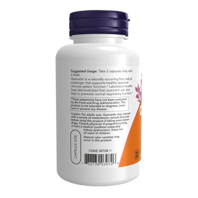 Quercetin 500mg - 100 vcaps Quercetin 500mg - 100 vcaps