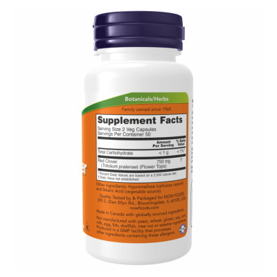 Red Clover 375 mg - 100 vcaps Red Clover 375 mg - 100 vcaps