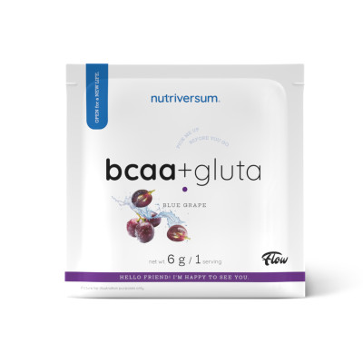 Sample BCAA+Gluta Sugar Free - 6g Blue Grape Sample BCAA+Gluta Sugar Free - 6g Blue Grape