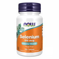 Selenium 100 mcg - 100 tabs (Пошкоджена банка) Selenium 100 mcg - 100 tabs (Пошкоджена банка)