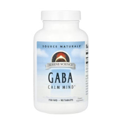 Serene Science® GABA 750 mg - 90 tabs Serene Science® GABA 750 mg - 90 tabs