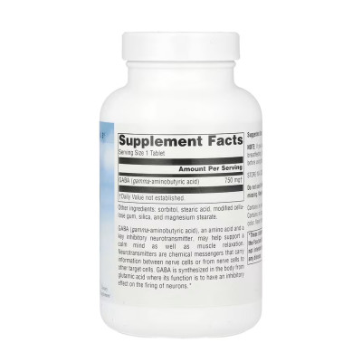 Serene Science® GABA 750 mg - 90 tabs
