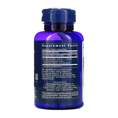Specially-Coated Bromelain 500 mg - 60 tabs Specially-Coated Bromelain 500 mg - 60 tabs
