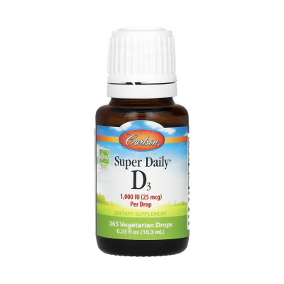 Super Daily D3 1000IU - 10.3 mL Super Daily D3 1000IU - 10.3 mL