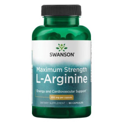 L-Arginine Maximum Strenght 850mg - 90caps L-Arginine Maximum Strenght 850mg - 90caps