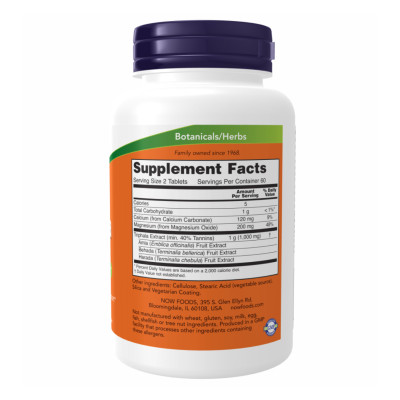 Triphala 500mg - 120 tabs Triphala 500mg - 120 tabs