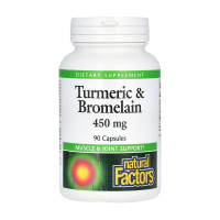 Turmeric & Bromelain 450mg - 90 caps Turmeric & Bromelain 450mg - 90 caps