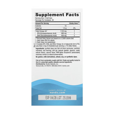 Ultimate Omega 2X Minis - 60 mini softgels Ultimate Omega 2X Minis - 60 mini softgels