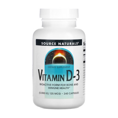 Vitamin D-3 5000 IU - 240 caps Vitamin D-3 5000 IU - 240 caps