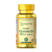 Vitamin D3 10 mcg (400 IU) - 100 tabs Vitamin D3 10 mcg (400 IU) - 100 tabs