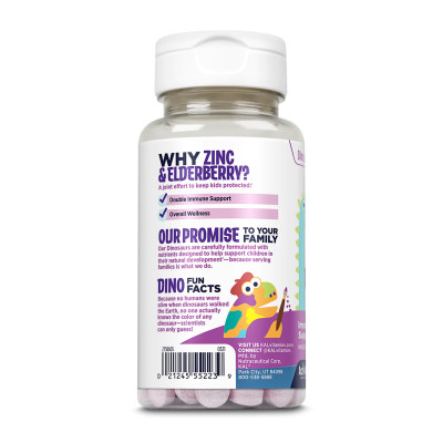Zinc Elderberry 5mg - 90 tabs Berry Zinc Elderberry 5mg - 90 tabs Berry