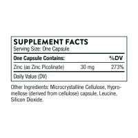 Zinc Picolinate 30 mg - 180 caps Zinc Picolinate 30 mg - 180 caps