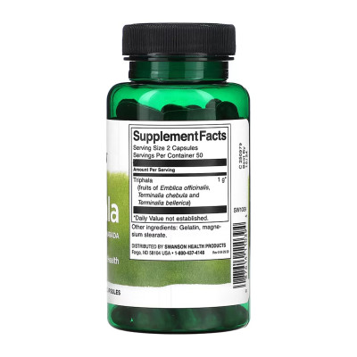 Triphala 500 mg - 100caps Triphala 500 mg - 100caps