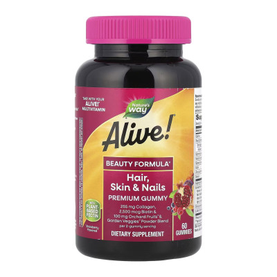 Hair, Skin and Nails with Collagen - 60 gummies Strawberry Hair, Skin and Nails with Collagen - 60 gummies Strawberry