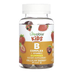 B Complex + Vitamin C Kids - 60 gummies B Complex + Vitamin C Kids - 60 gummies
