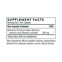 Berberine 200 mg (formerly Berbercap) - 60 caps Berberine 200 mg (formerly Berbercap) - 60 caps