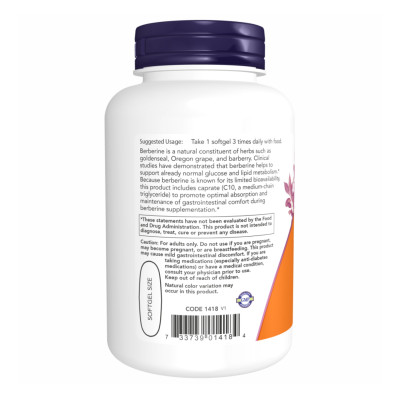 Berberine Glucose Support - 90 sgels Berberine Glucose Support - 90 sgels