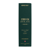 CBD Oil Isolate 2000 mg Strawberry - 10 ml