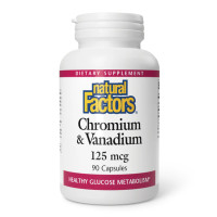 Chromium & Vanadium 125mcg - 90 caps Chromium & Vanadium 125mcg - 90 caps