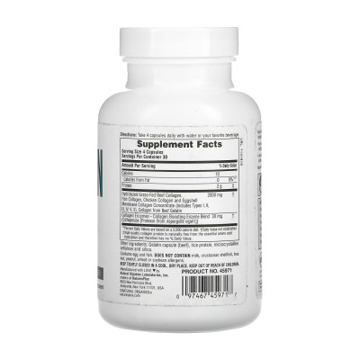 Collagen Peptides - 120 caps