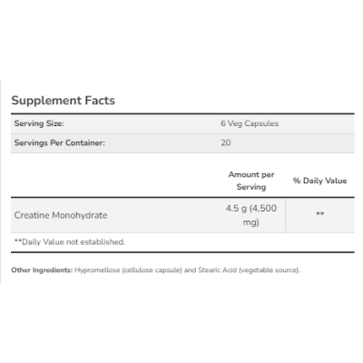 Creatine 750mg - 120 caps Creatine 750mg - 120 caps