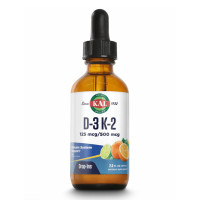 D3 K2 DropIns 125mcg - 2 oz Citrus (Затерта дата) D3 K2 DropIns 125mcg - 2 oz Citrus (Затерта дата)