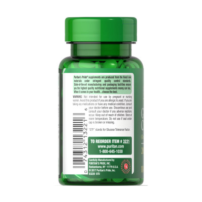 GTF Chromium 200 mcg - 100 tabs GTF Chromium 200 mcg - 100 tabs