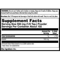 Inositol 550mg - 4oz Inositol 550mg - 4oz