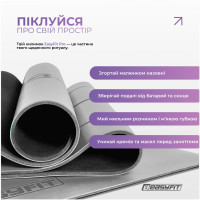 Килимок для йоги професійний EasyFit Pro каучук 5 мм Сірий Килимок для йоги професійний EasyFit Pro каучук 5 мм Сірий