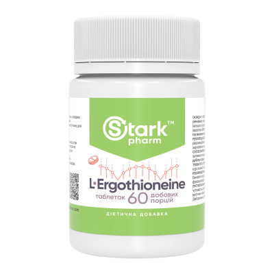 L-Ergothioneine 25mg - 60 tabs L-Ergothioneine 25mg - 60 tabs