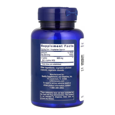 L-Lysine 620 mg - 100 vcaps (До 11.26) L-Lysine 620 mg - 100 vcaps (До 11.26)