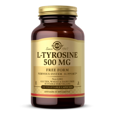 L-Tyrosine 500mg - 100 vcaps L-Tyrosine 500mg - 100 vcaps