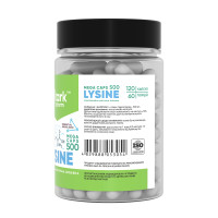 Lysine Mega caps 500mg - 120 caps Lysine Mega caps 500mg - 120 caps