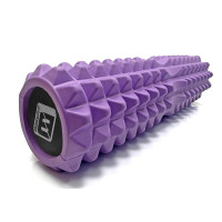 Масажний ролик EasyFit Solid Grid Roller 45 см v.2.2s фіолетовий Масажний ролик EasyFit Solid Grid Roller 45 см v.2.2s фіолетовий