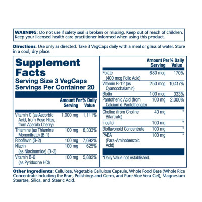 Mega Vitamin B-Stress - 60 vcaps Mega Vitamin B-Stress - 60 vcaps