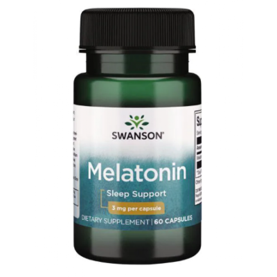 Melatonin 3 mg - 60 caps (Пошкоджена етикетка)