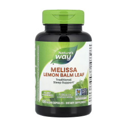 Melissa Lemon Balm Leaf - 100 vcaps Melissa Lemon Balm Leaf - 100 vcaps