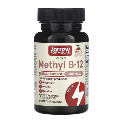 Methyl B-12 Methylcobalamin 500 mcg - 100 tabs Methyl B-12 Methylcobalamin 500 mcg - 100 tabs
