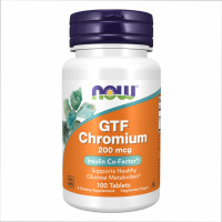 GTF Chromium 200mcg - 250 tabs GTF Chromium 200mcg - 250 tabs
