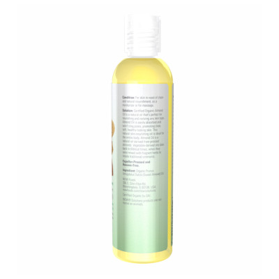 Organic Almond Oil - 8 oz Organic Almond Oil - 8 oz