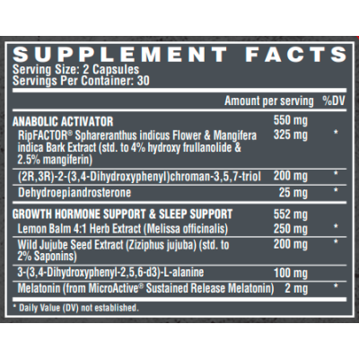 Anabol Hardcore PM - 60 liquid caps Anabol Hardcore PM - 60 liquid caps