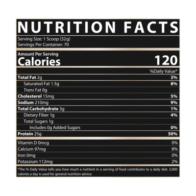 Isofit - 70srv Vanilla Bean Ice Cream Isofit - 70srv Vanilla Bean Ice Cream