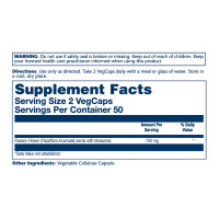 Passion Flower 700mg - 100 vcaps Passion Flower 700mg - 100 vcaps