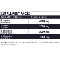 BCAA 2:1:1 + Glutamine - 500g Apple